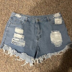 Jean shorts